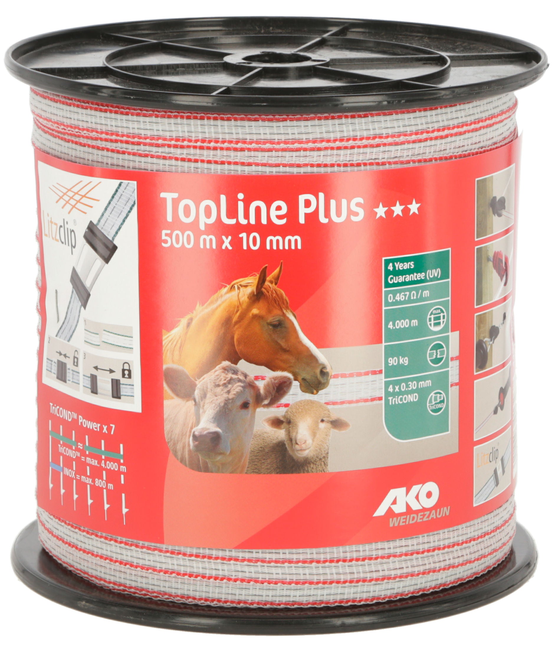 TRAK 10mm TOP rdec (90kg) 500m