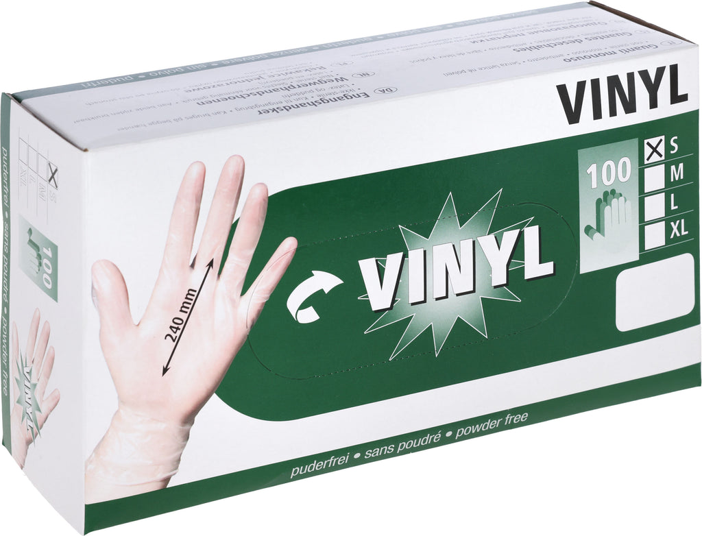 ROKAVICE veterinarske 24cm Vinyl S (100kos)