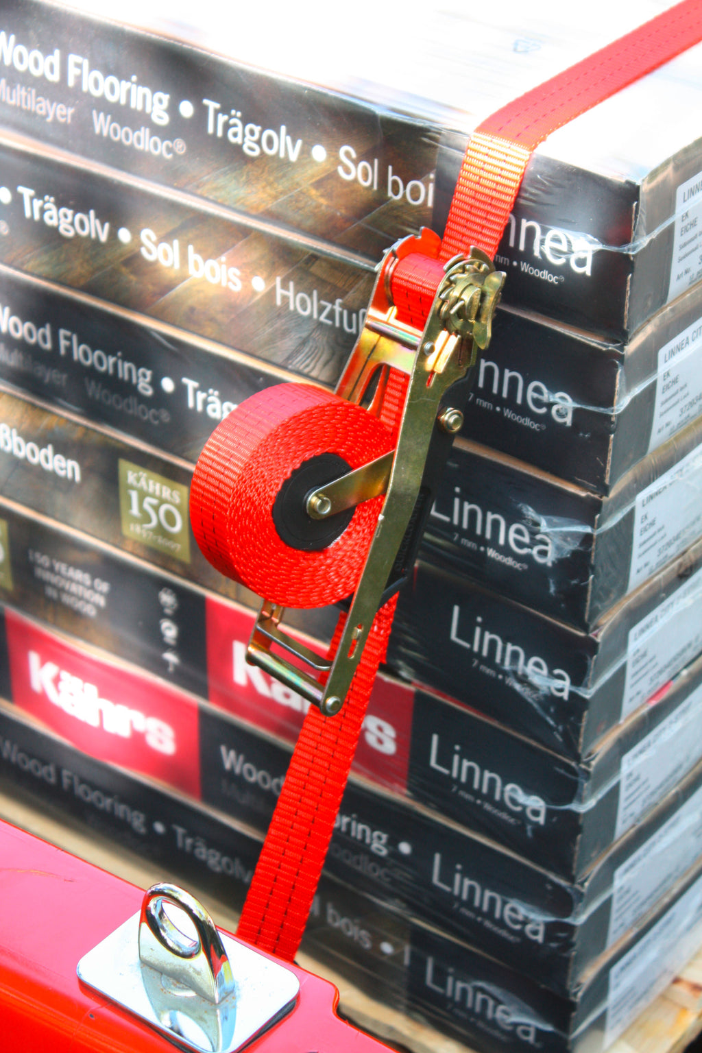 JERMEN  4,5m × 25mm Quickloader - 1200kg oranžen