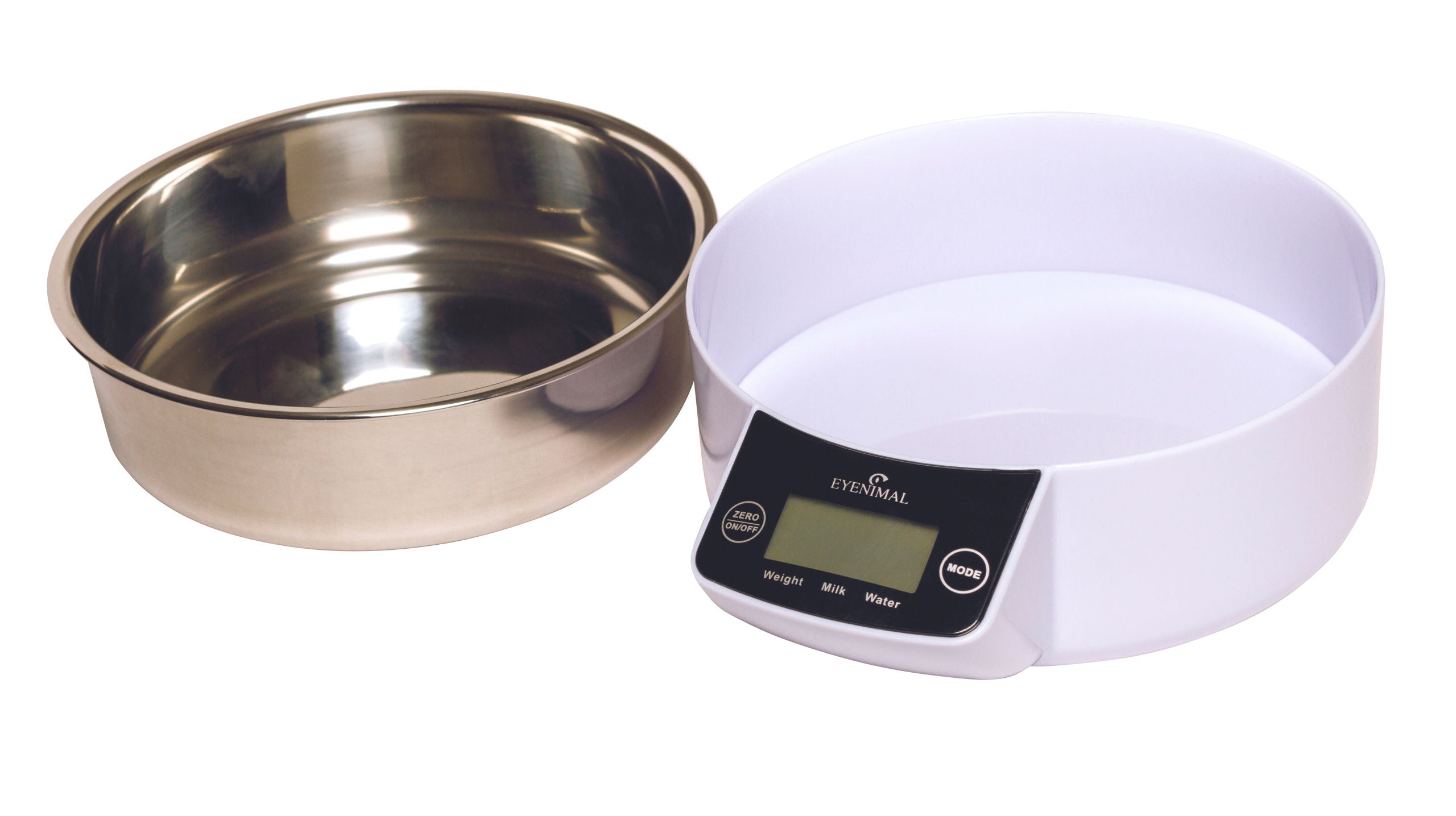EYENIMAL, 1l Intelligent Pet posoda s tehtnico, bela