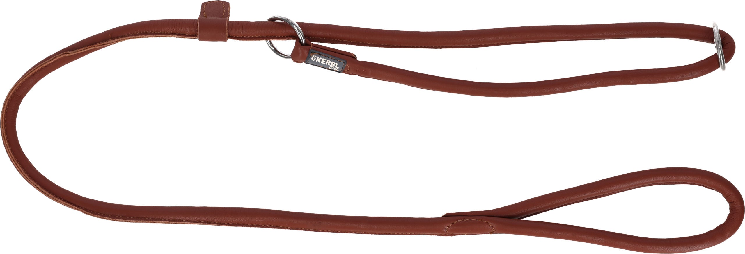 POVODEC Roma usnjen 170cm/8mm - rjav