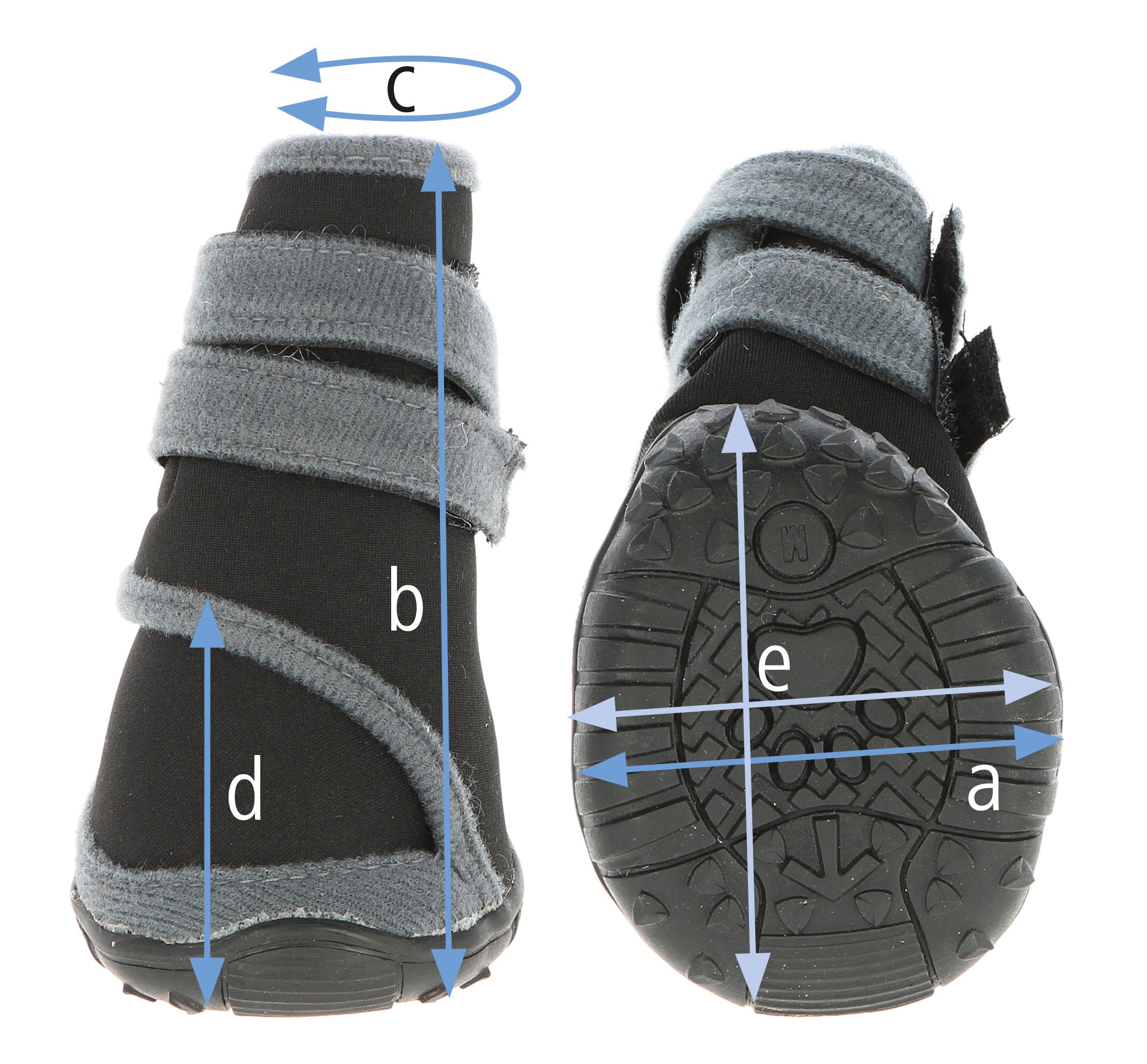 OBUVALO zašcita za šapi Active - XS 5,5cm/5cm