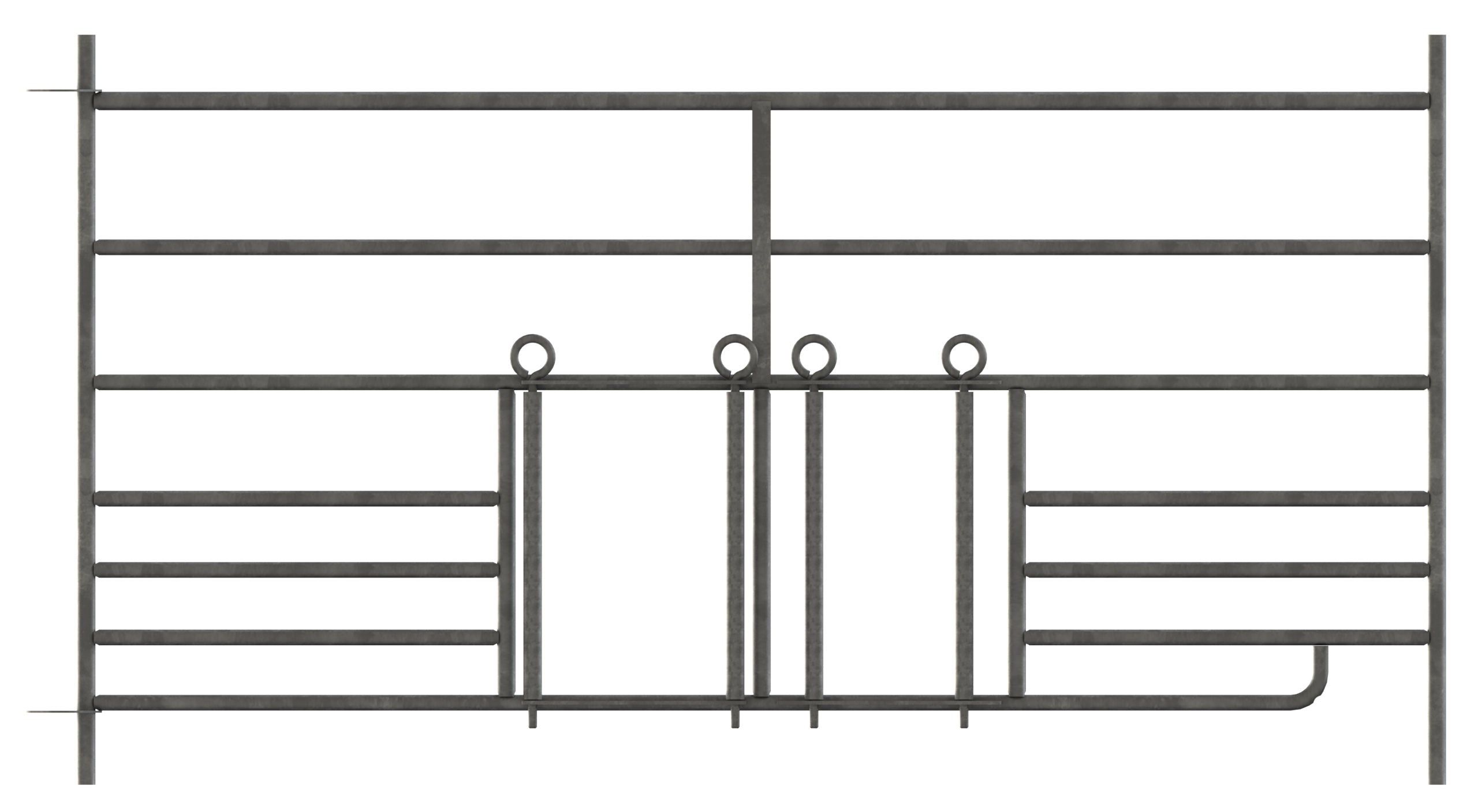 MODULARNA ograda z odprt. za jagencke 0,92 × 1,83m