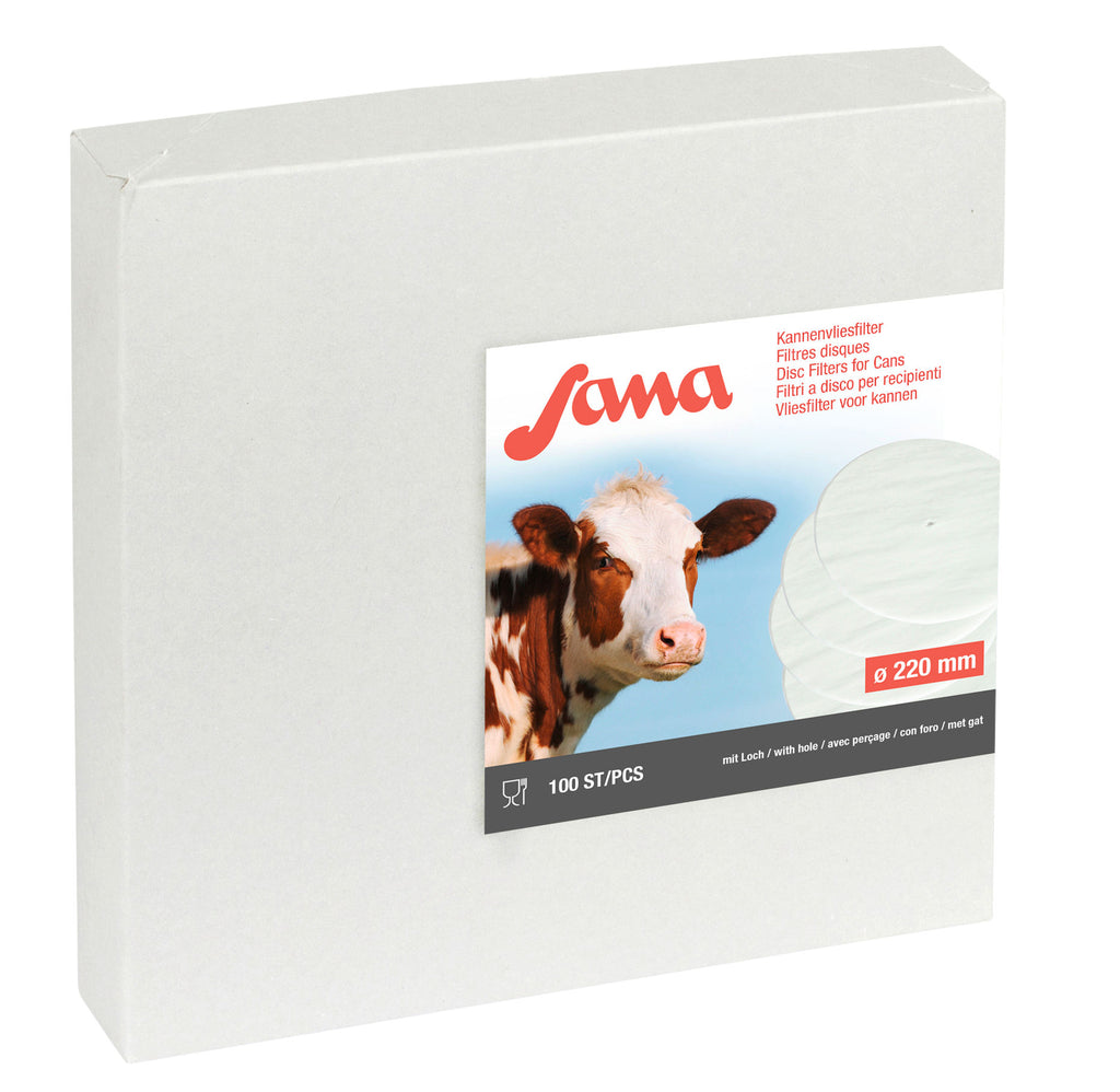 FILTER za vedro Sana z luknjo 220mm (100kos)