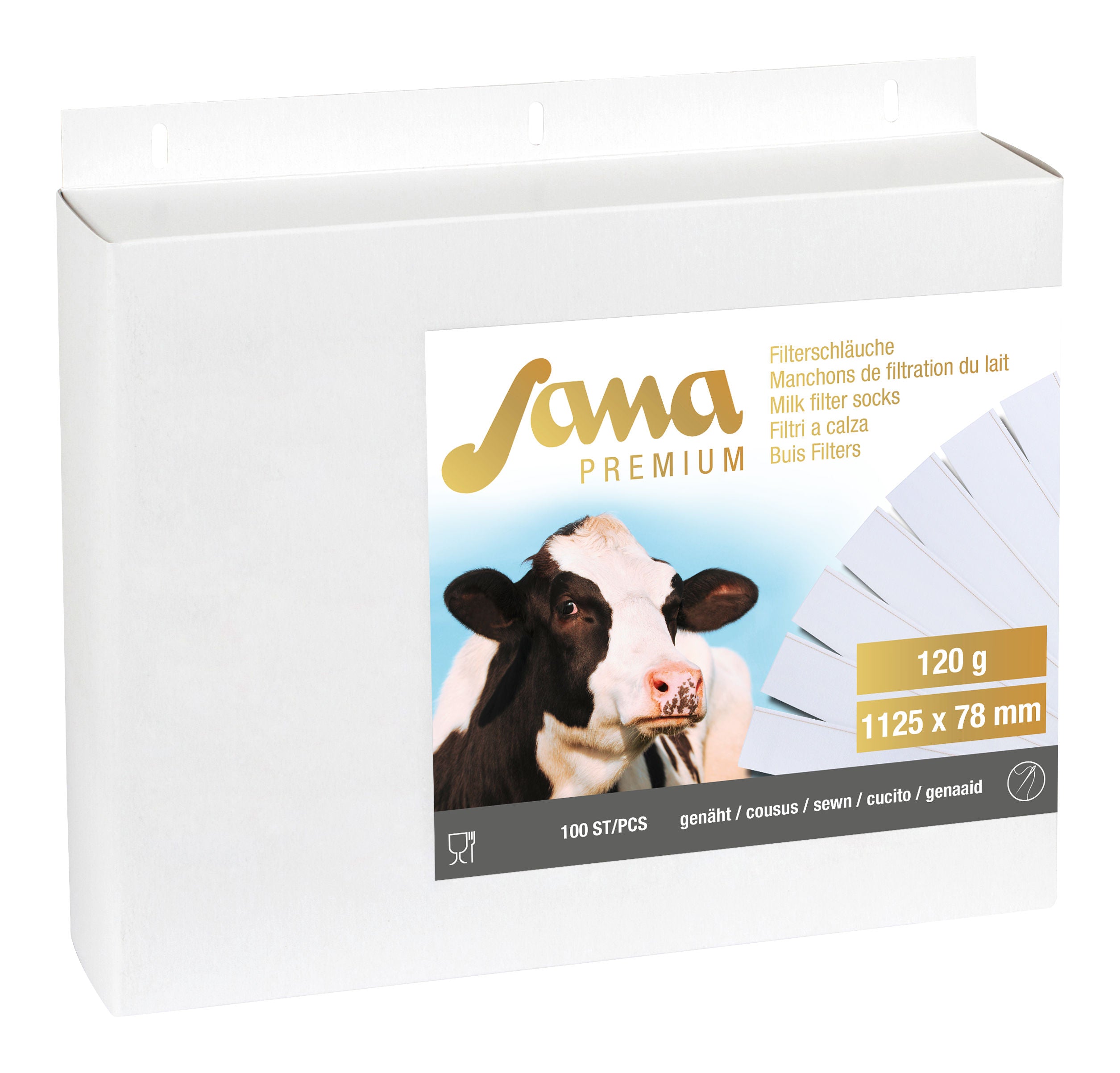 FILTER Sana Premium 120g šivan 1125mm (100kos)