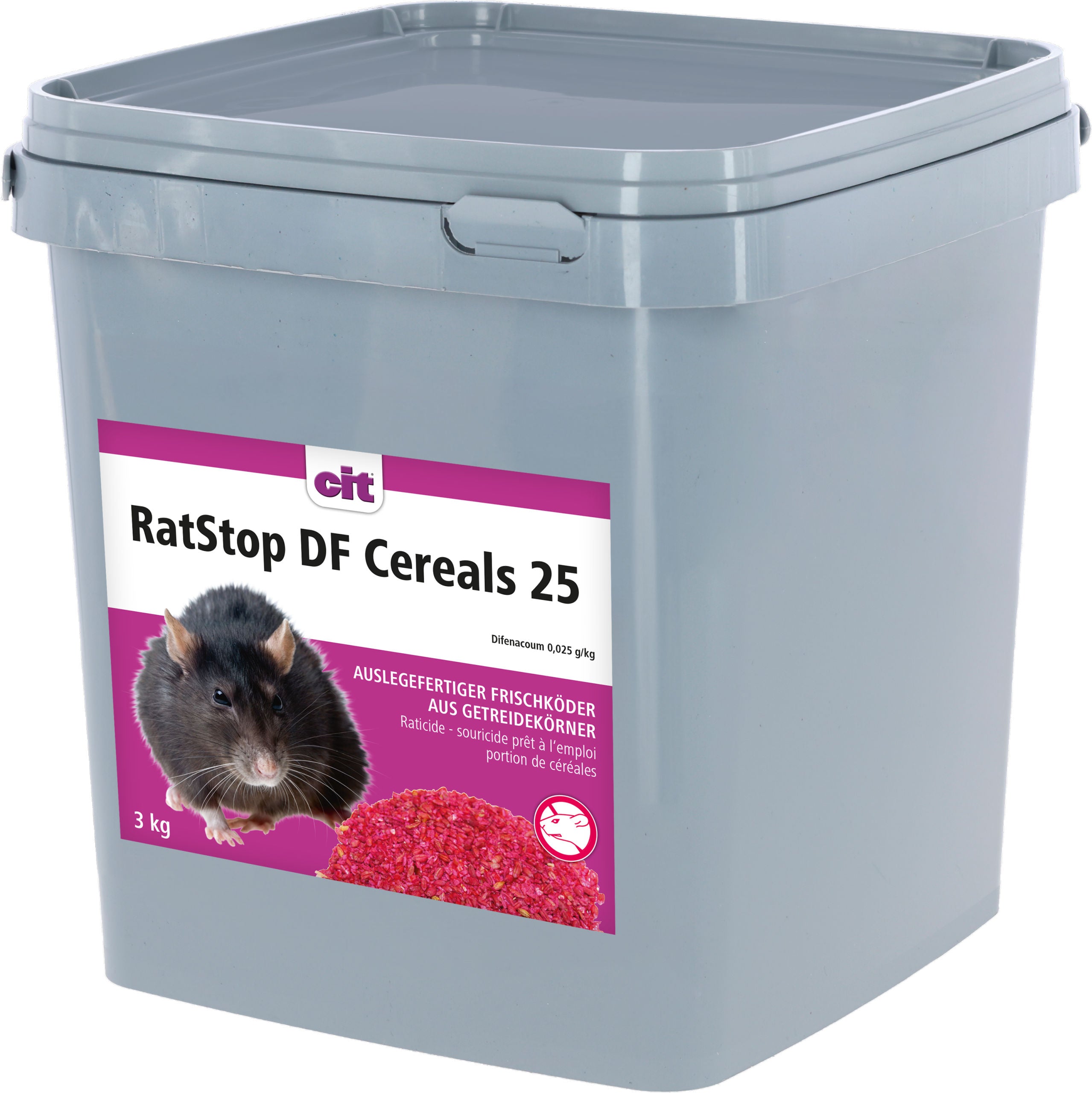 VABA za podg. in miši RatStop DF Cereal 25 - 3kg