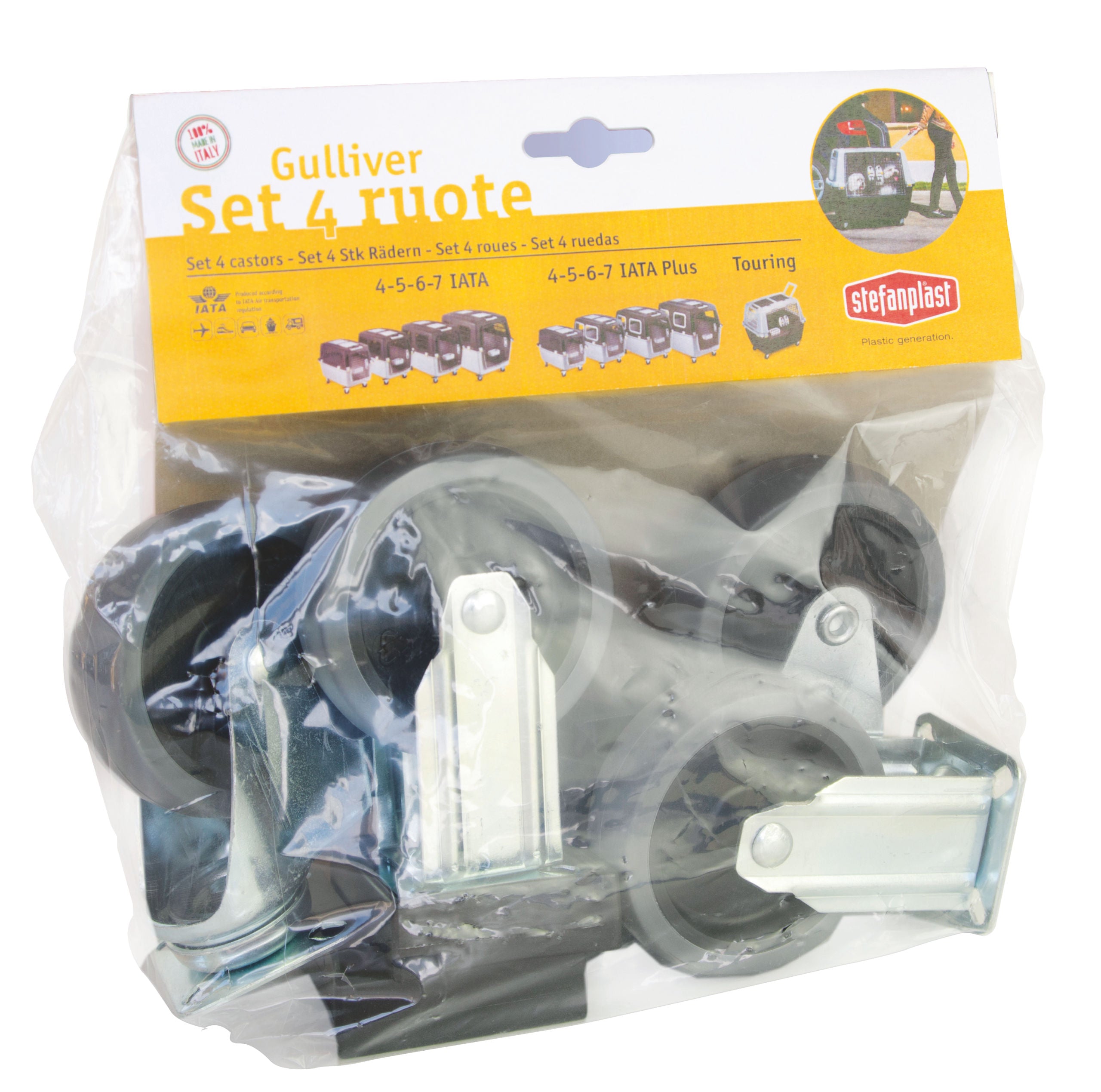 Set koles za GULIVER IATA trasporni boks