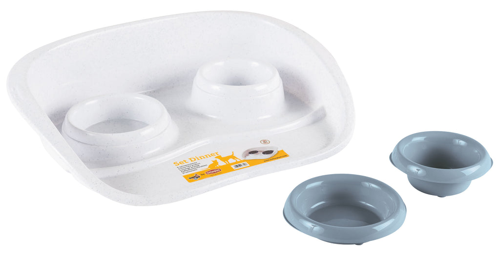 POSODA plasticna dvojna 1×300 + 1×250ml
