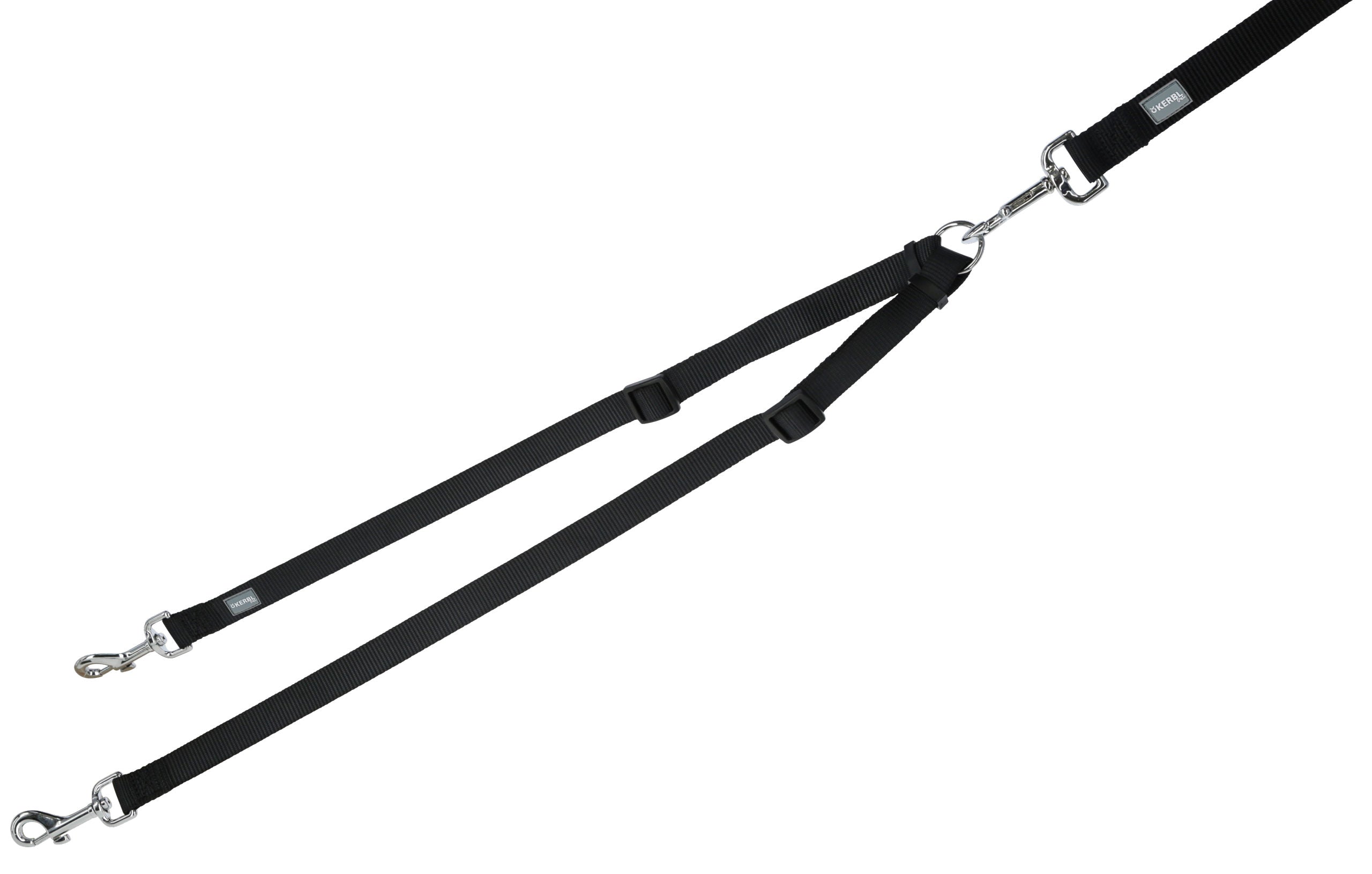 POVODEC Miami dvojni 40-70cm/20mm - crn