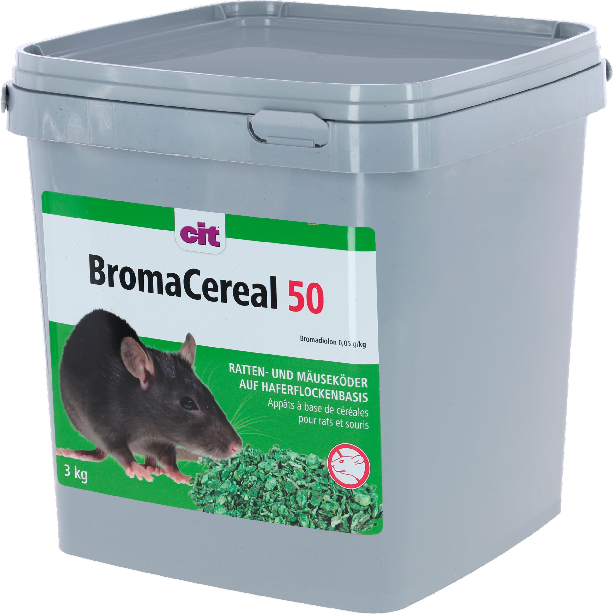VABA za podgane in miši BromaCereal 50 - 3kg