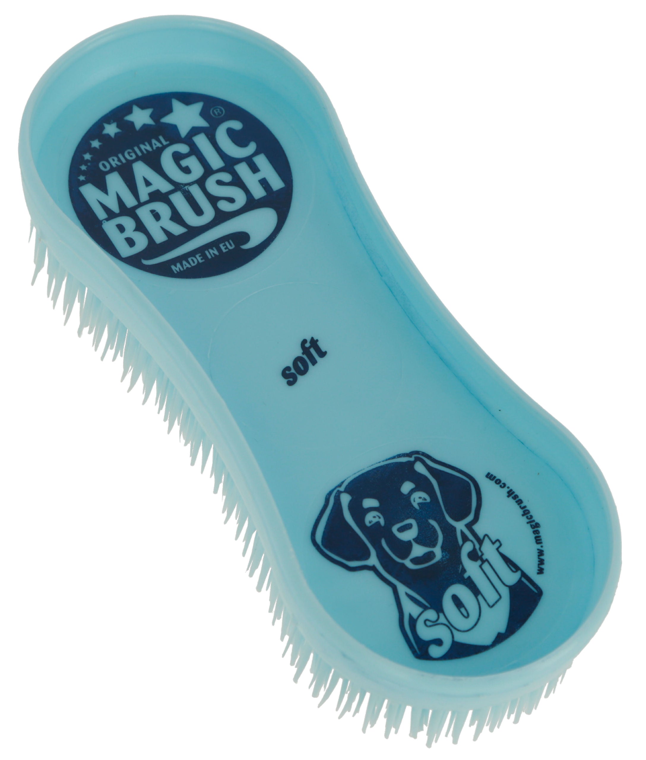 KRTACA MagicBrush Soft za psa 16,5×6,5×3cm - modra