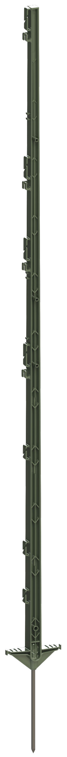 PALICA 156cm z 12 izolatorji - zelena (PAK 5/1)