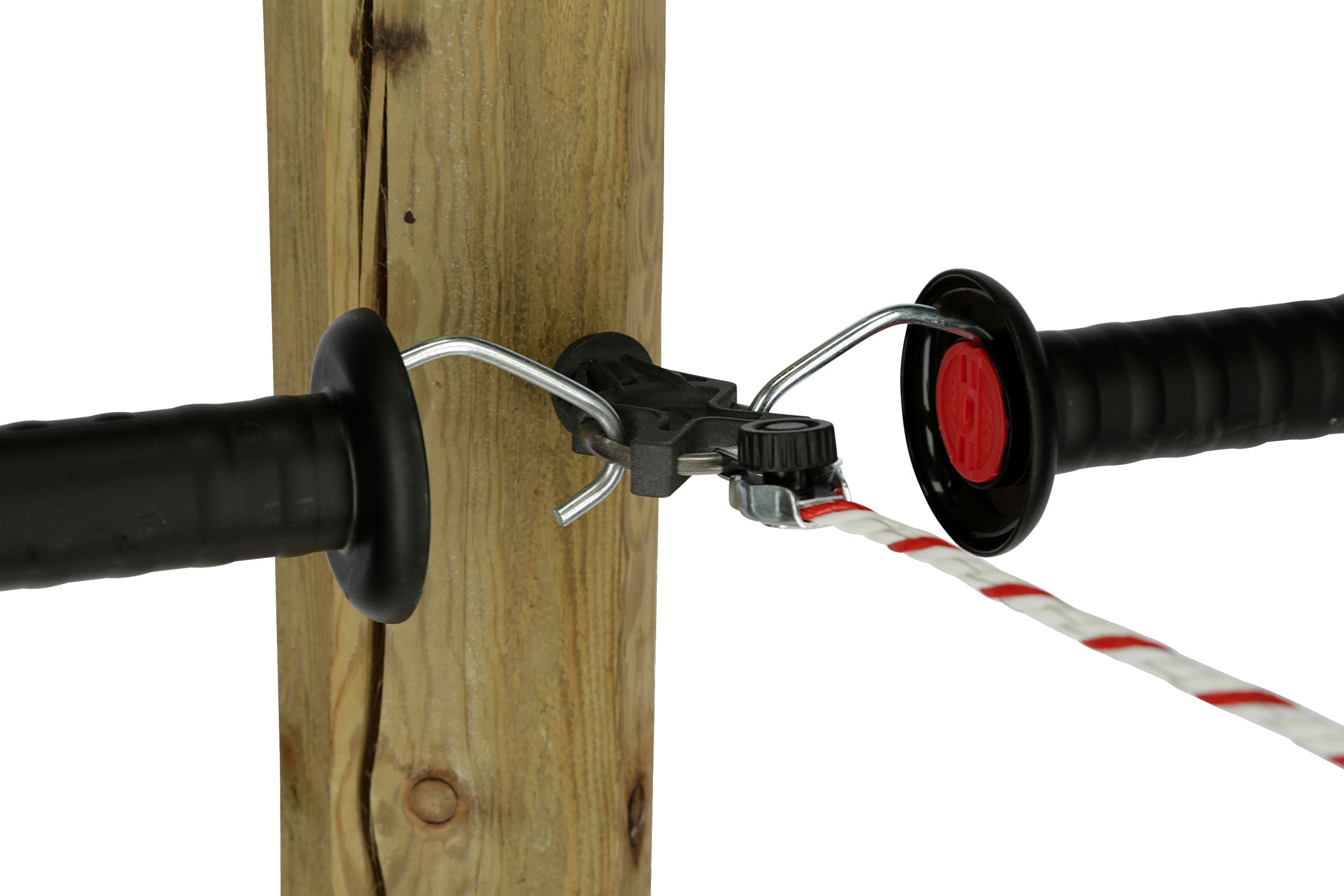 IZOLATOR za rocaj za vrata X, pocinkan, crn