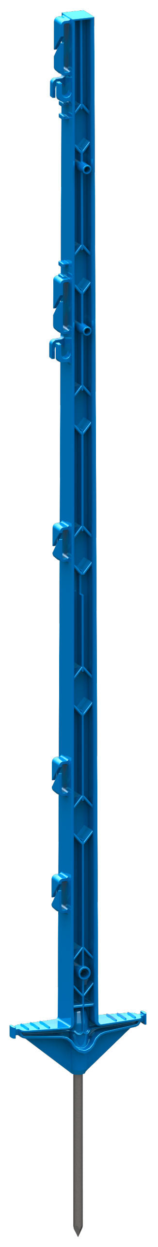 Plasticni steber, 105cm, moder z dvojno stopnicko.
