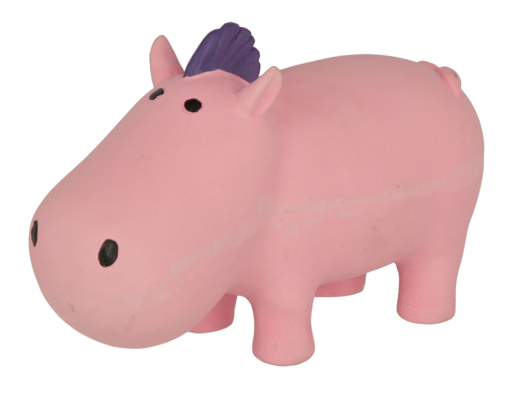 Lateks igraca Cool Pig, roza, 13x5x8cm