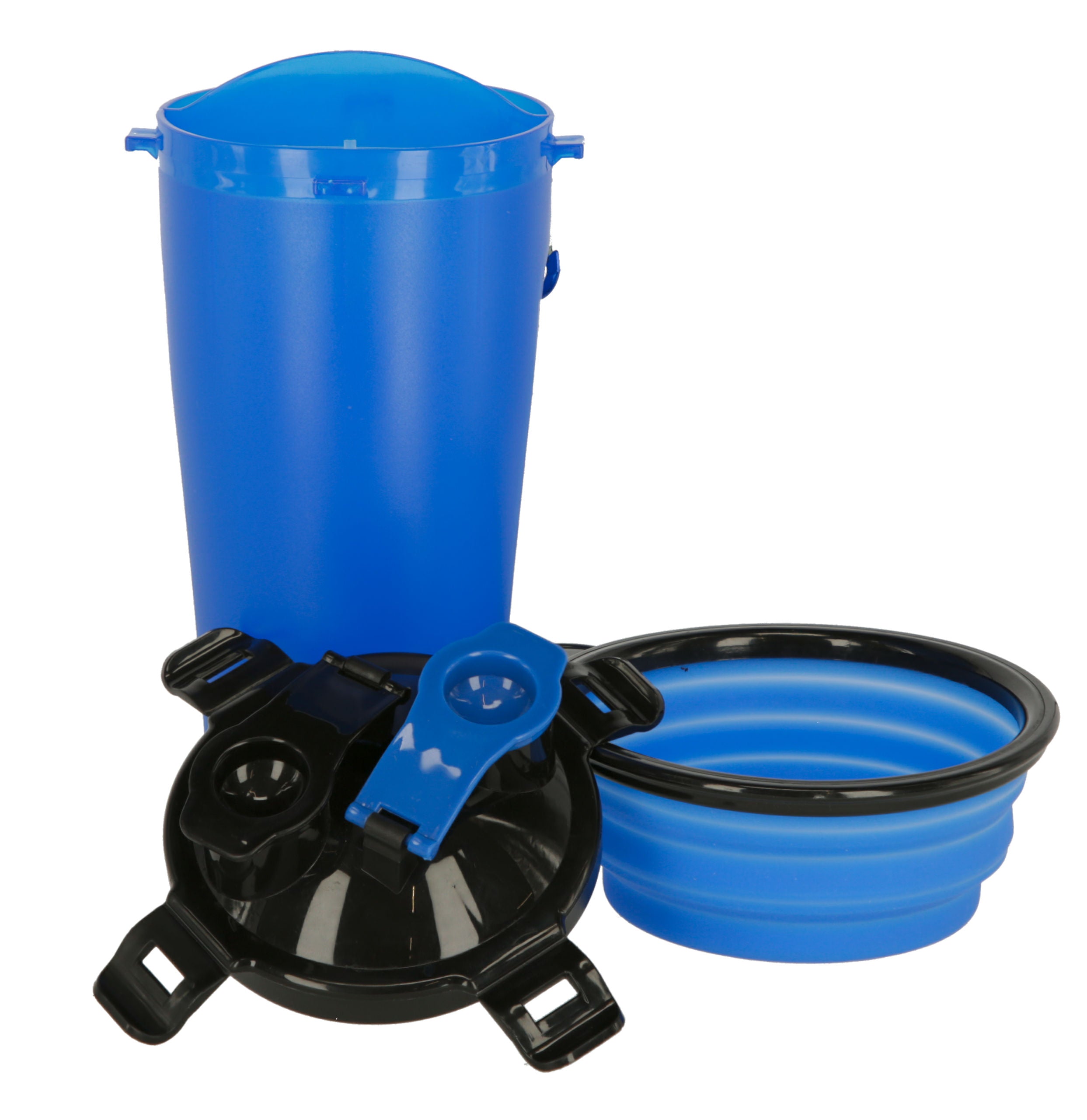 Posoda za hrano in vodo 2x350 ml, vkljucno s potovalno