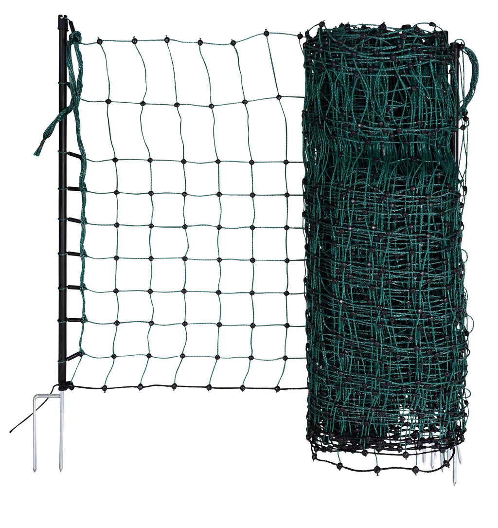 MREŽA za zajce zelena 65cm  dvojna - 50m