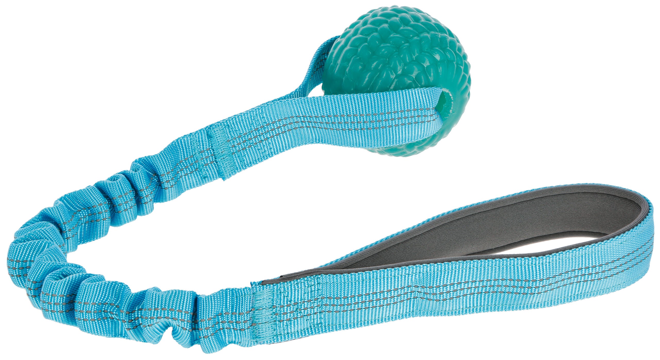 Žoga BungeeToy, modra, 50 cm, Ø 6,5 cm,