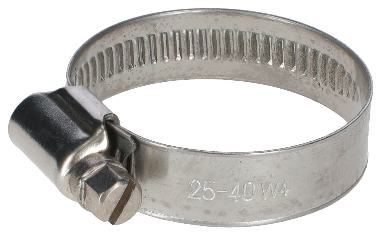 Objemka za gibko cev W4 12mm 2 5-40mm (1") iz nerjavecega