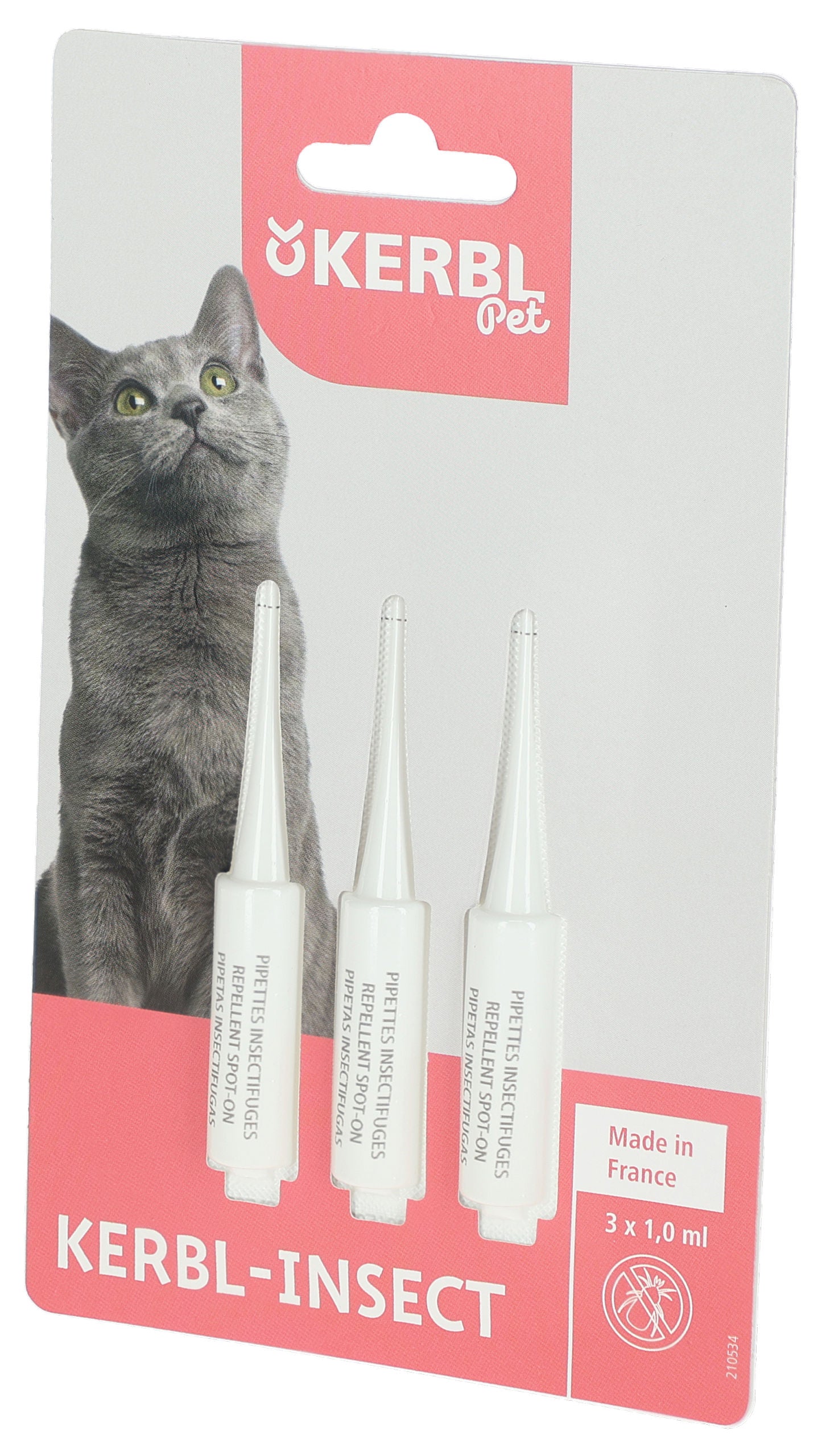 PIPETA Kerbl proti insektom - 3 × 1ml