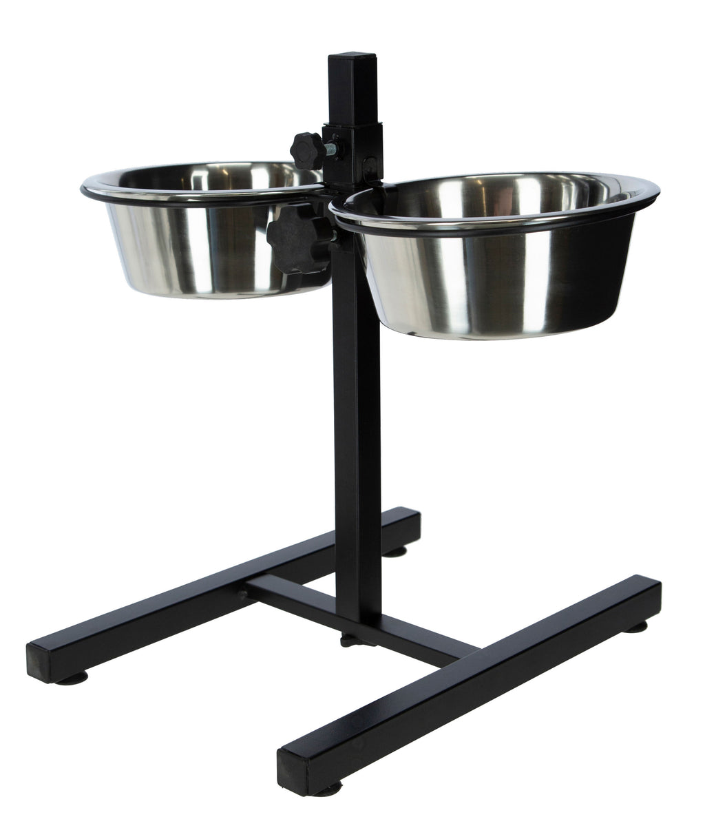 NOSILEC dvojni 43cm z 2× posoda inox 1800ml