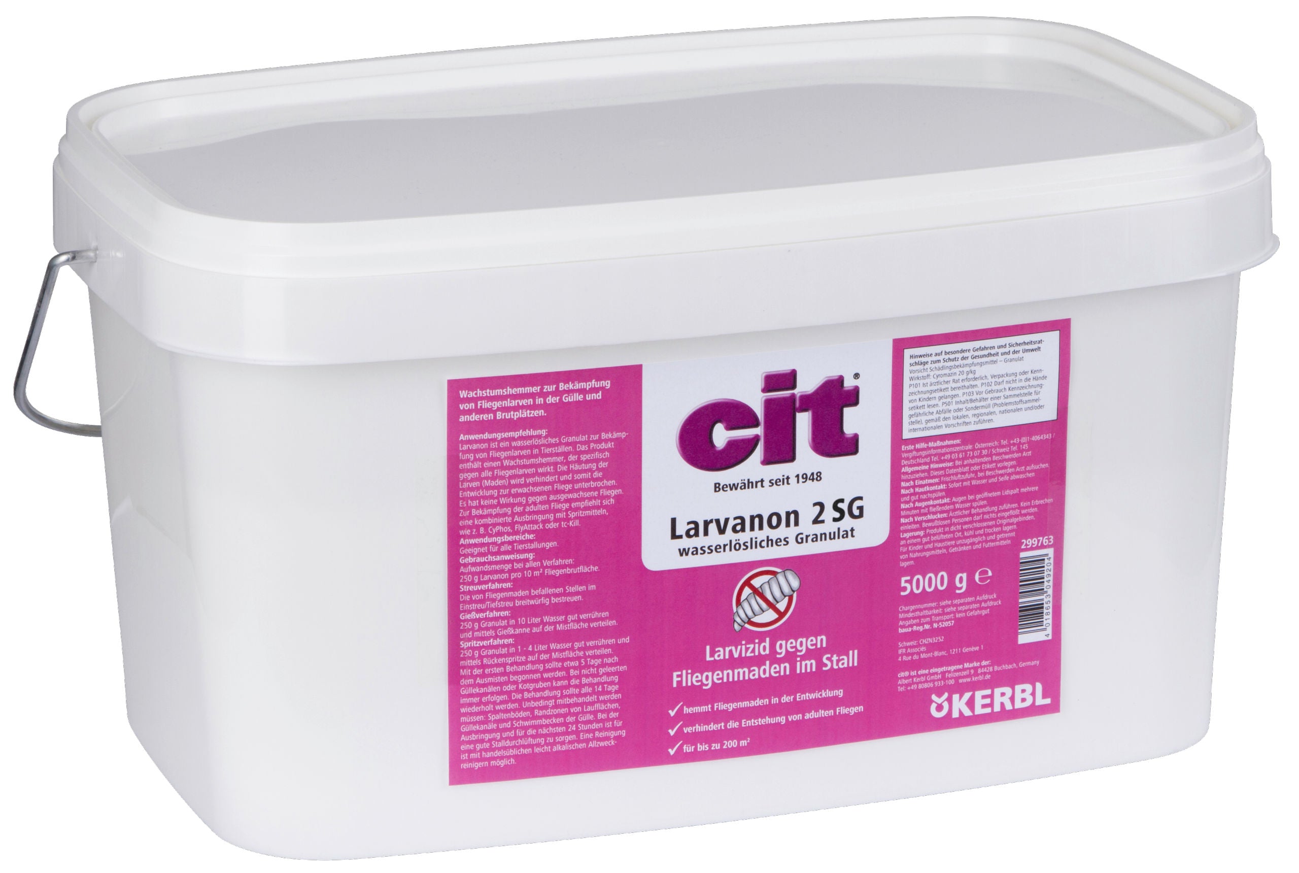 SREDSTVO proti licinkam muh Larvanon 2 WG - 5000g