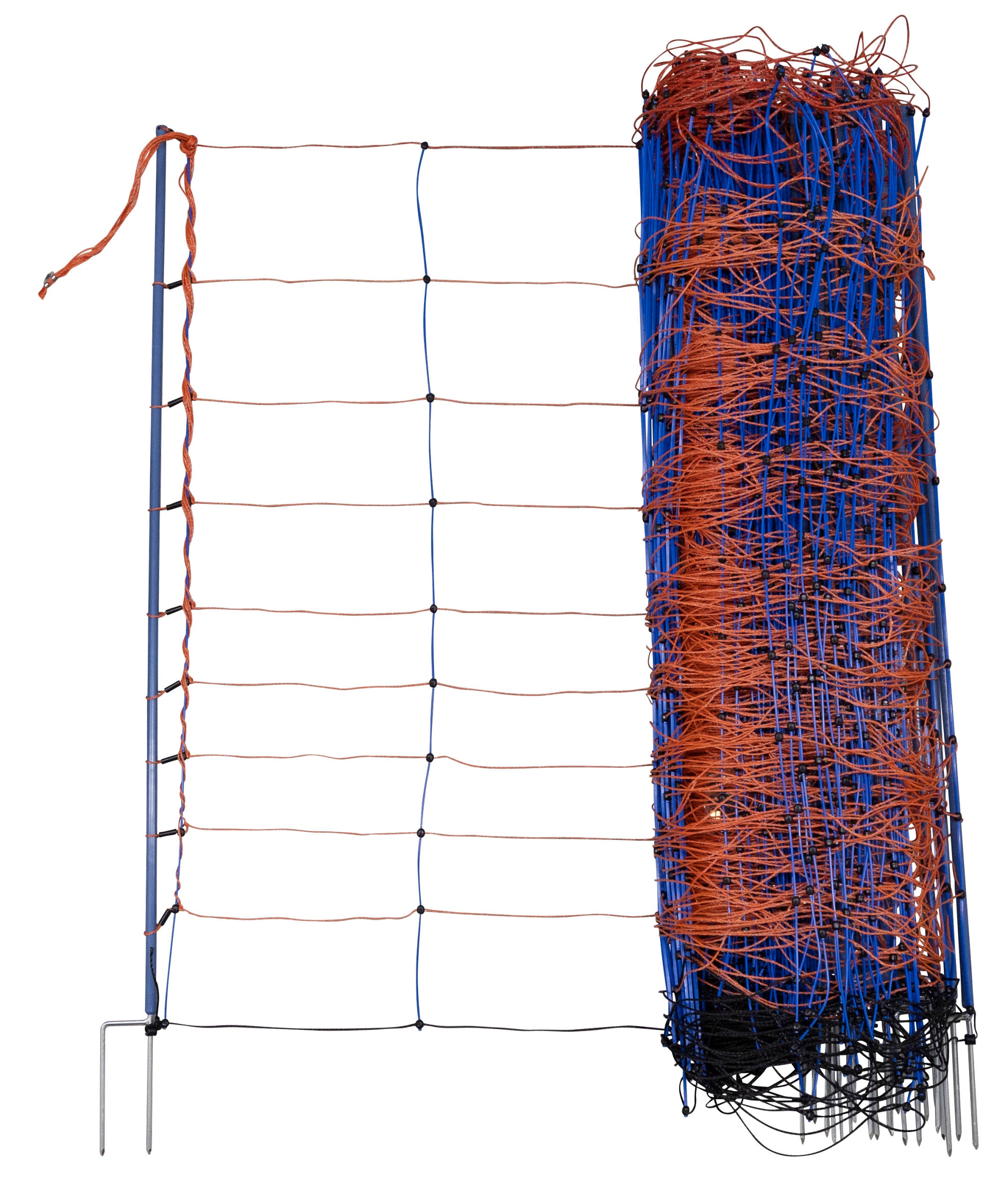 Mreža TitanNet Premium, 50m Oranž/modra,108cm,dvojn.konica