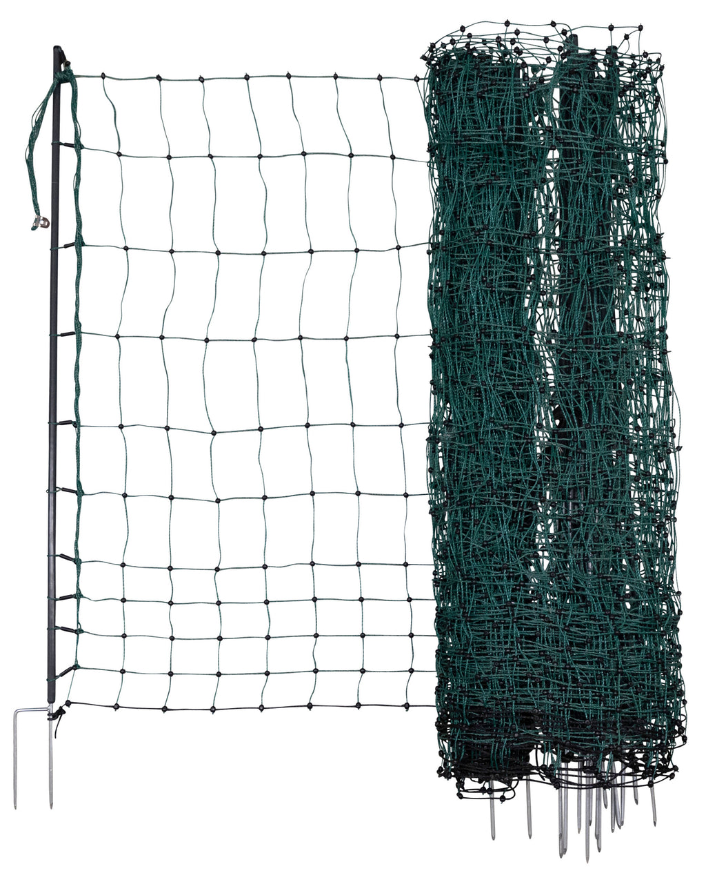 Mreža za perutnino Premium,25m zelena, 106cm, dvojna konica