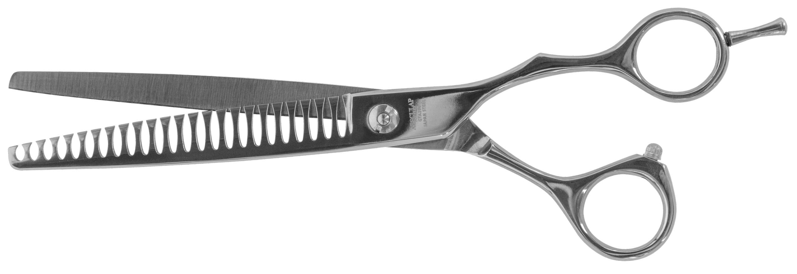 Aesculap modelirne škarje, enostranske 24 zob 19cm (7,5")