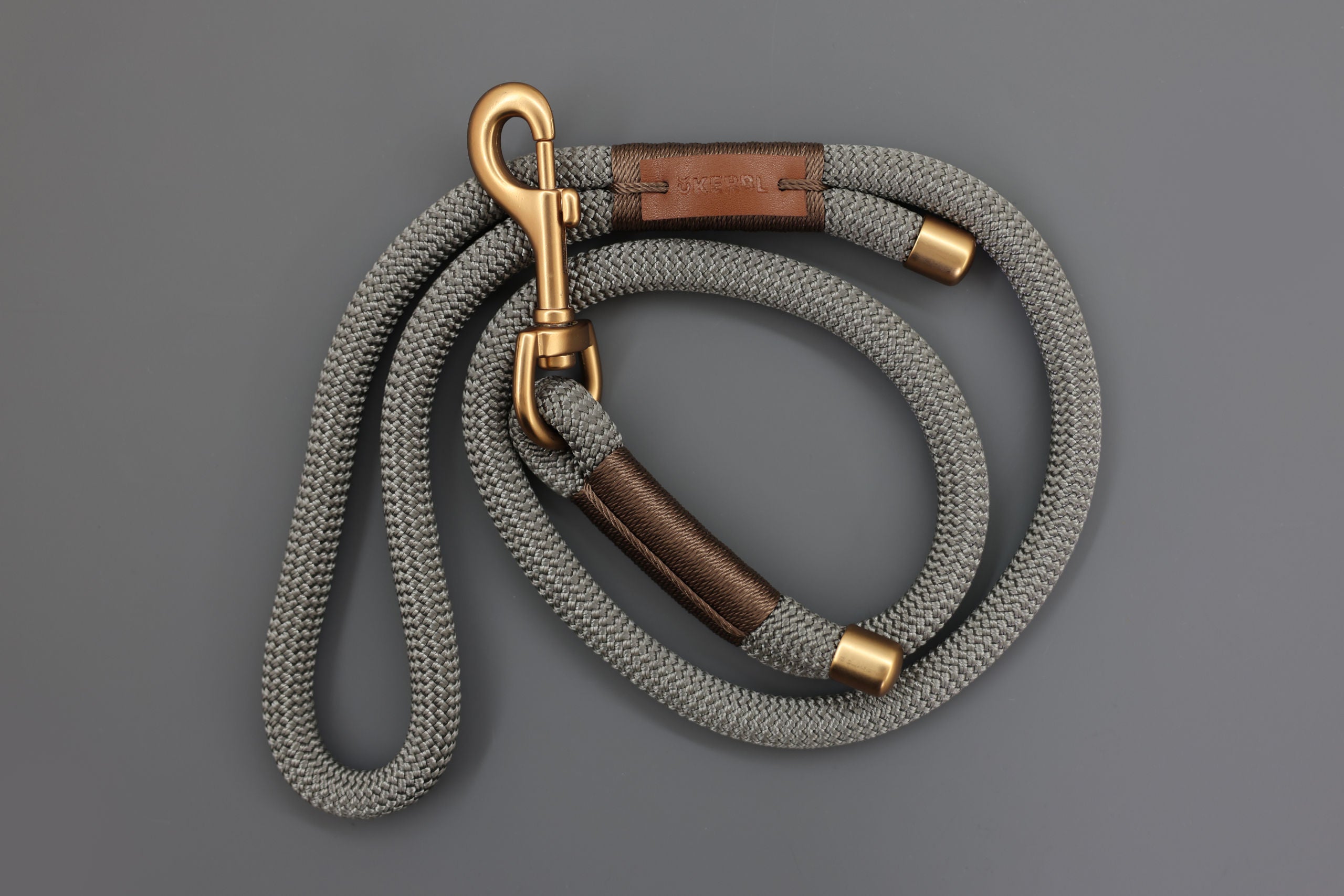 Povodec Monte Carlo,rjav/siv, 12 mm x 100 cm