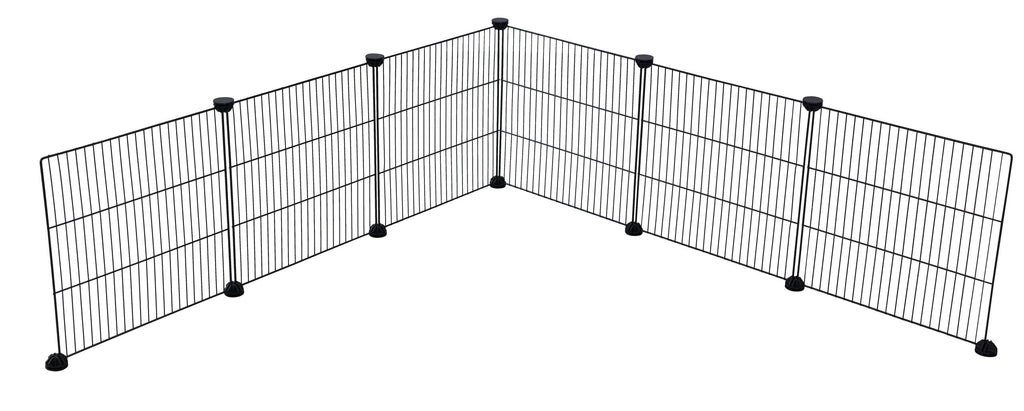 6x dodatni ograjni elementi za 81744 35x35 cm