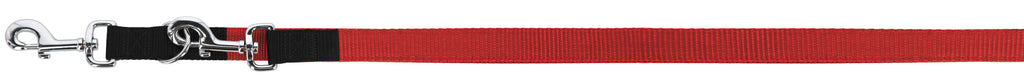 MIAMI povodec crno rdec dvojni 25 mm/200 cm