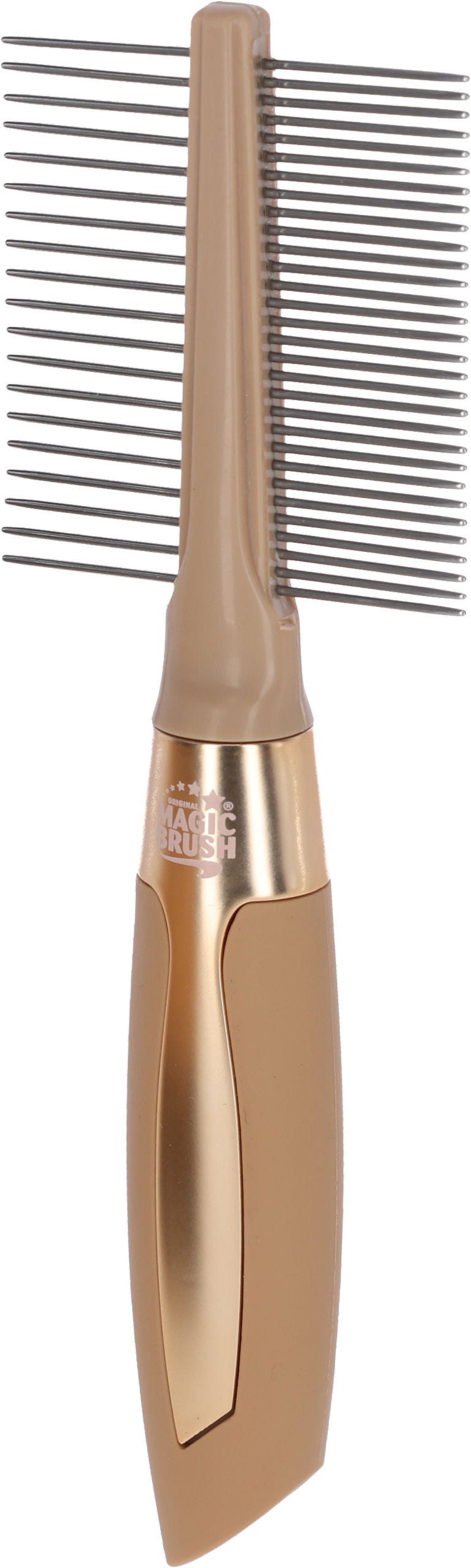 MagicBrush glavnik fini/grob za pse, 6,5x21cm, Golden