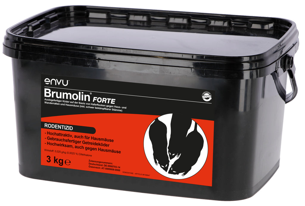 VABA za hišne miši Brumolin Forte - 3kg