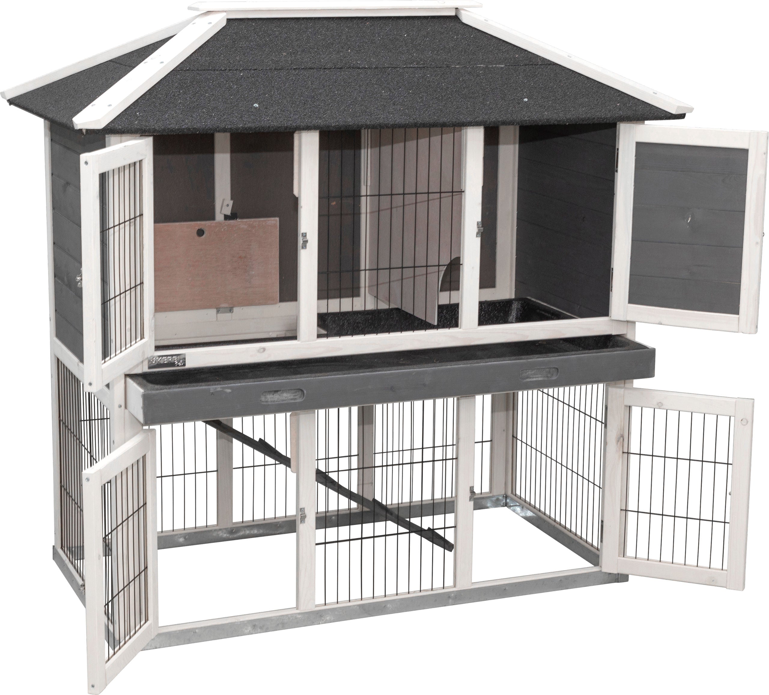 Hišica za glodavce Villa 118x 68x118cm