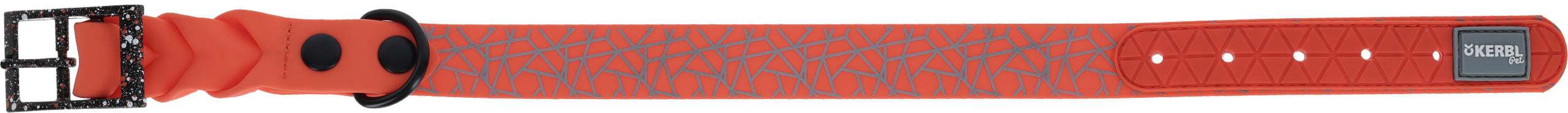 Ovratnica Puno, oranžna, 25mm x 36 - 45 cm