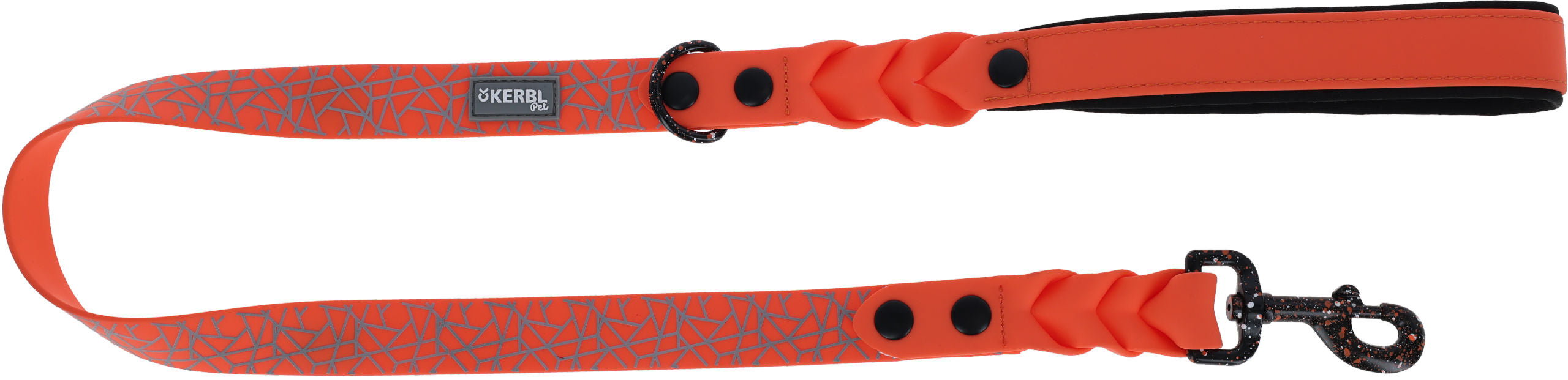 Povodec Puno, oranžen, 25 mm x 100 cm