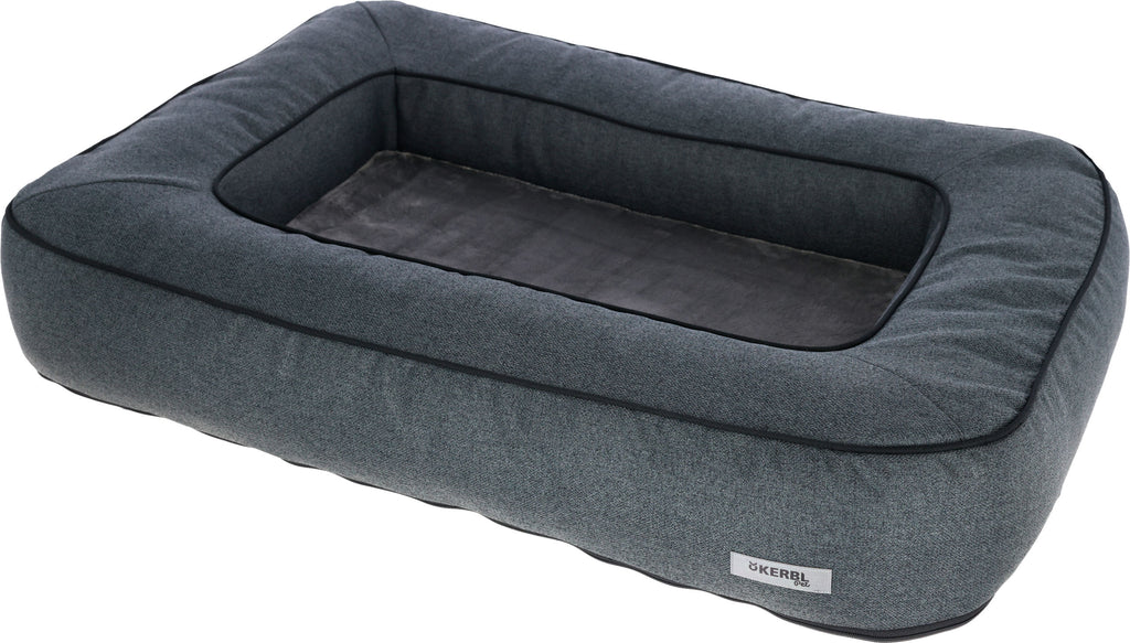 Postelja Platin Ortho, oglata, 100x70x17 cm, siva