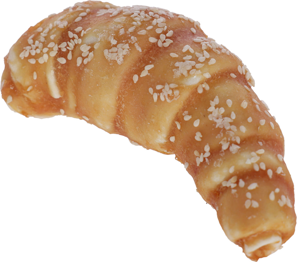 Goveja koža Croissant, s Piščancem , 11 cm, 80 g, na za