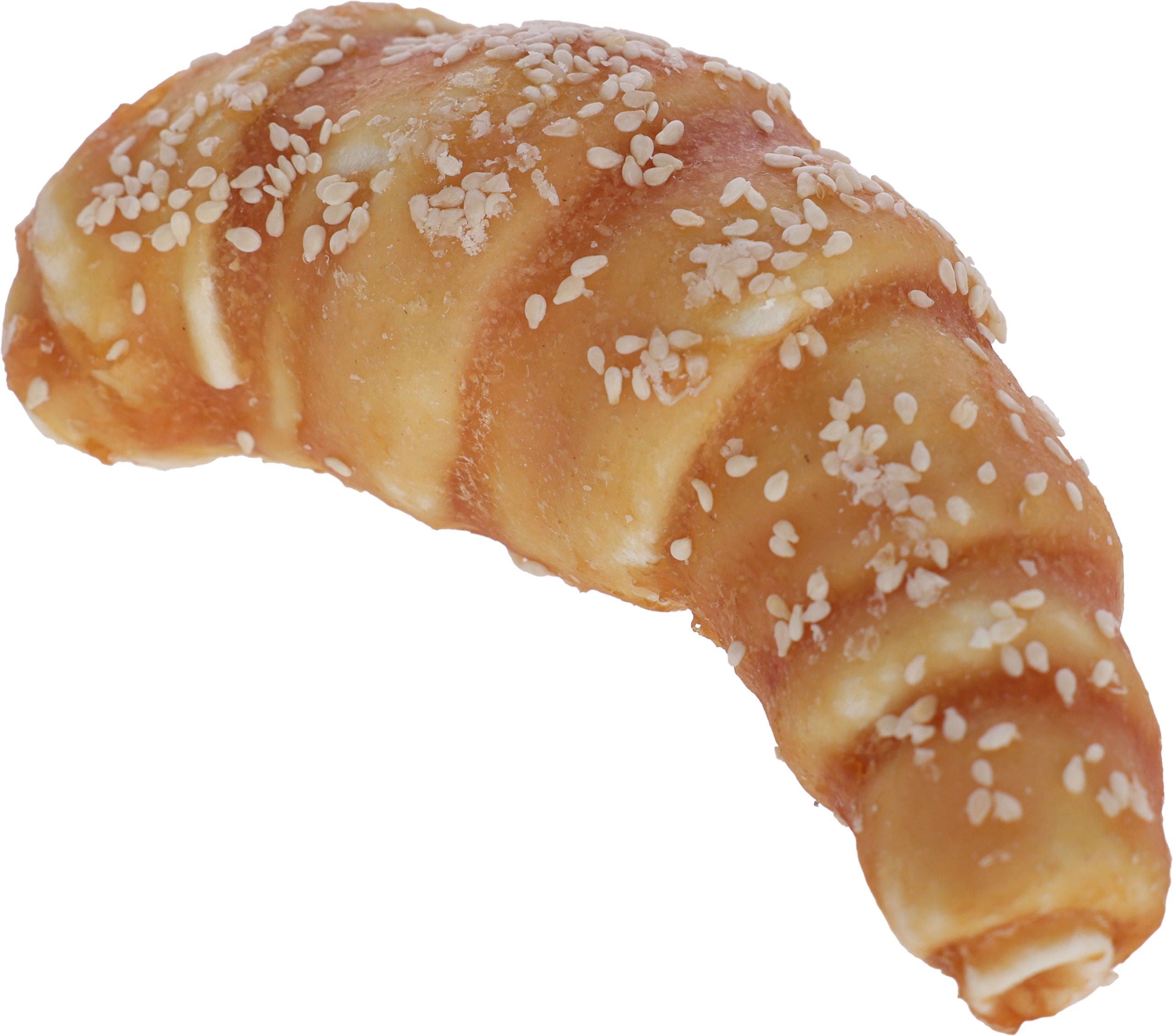 Goveja koža Croissant, s Piščancem , 11 cm, 80 g, na za