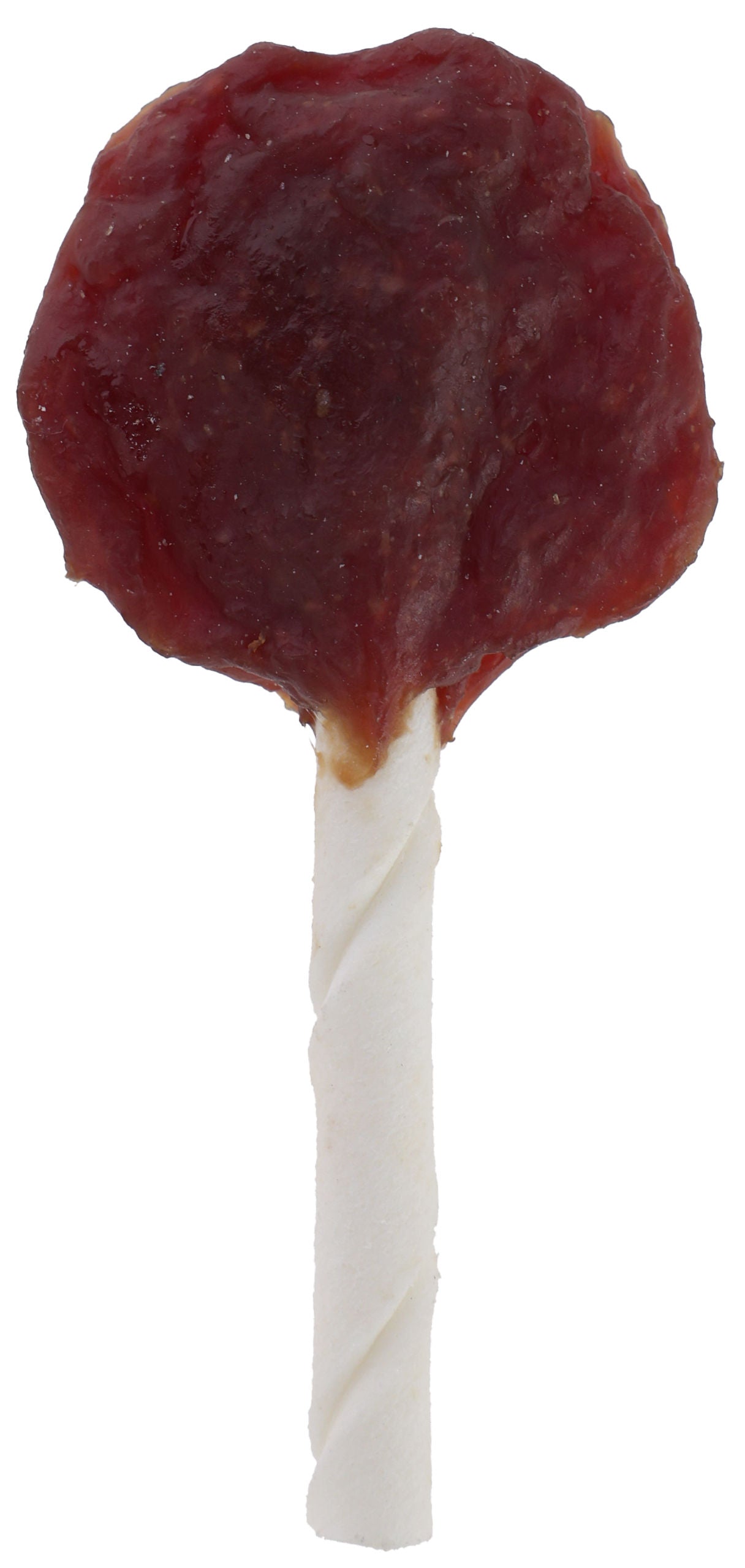 Goveja koža Lollipop, z raco in sirom, 10 cm, 20 g, na zasl