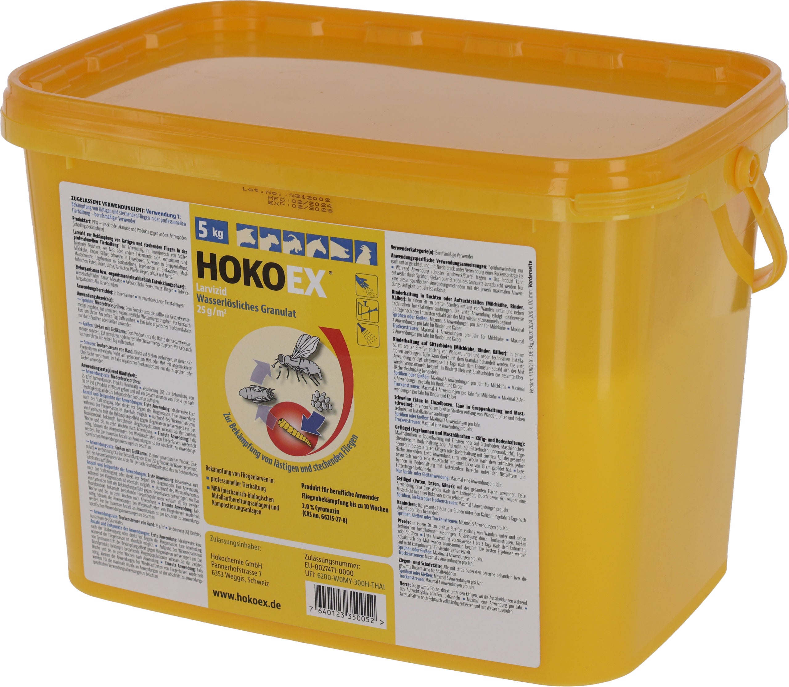 SREDSTVO proti licinkam muh HokoEX - 500g