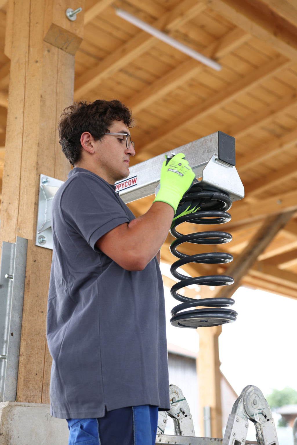 Krtača za govedo HAPPYCOW FlexiSwing