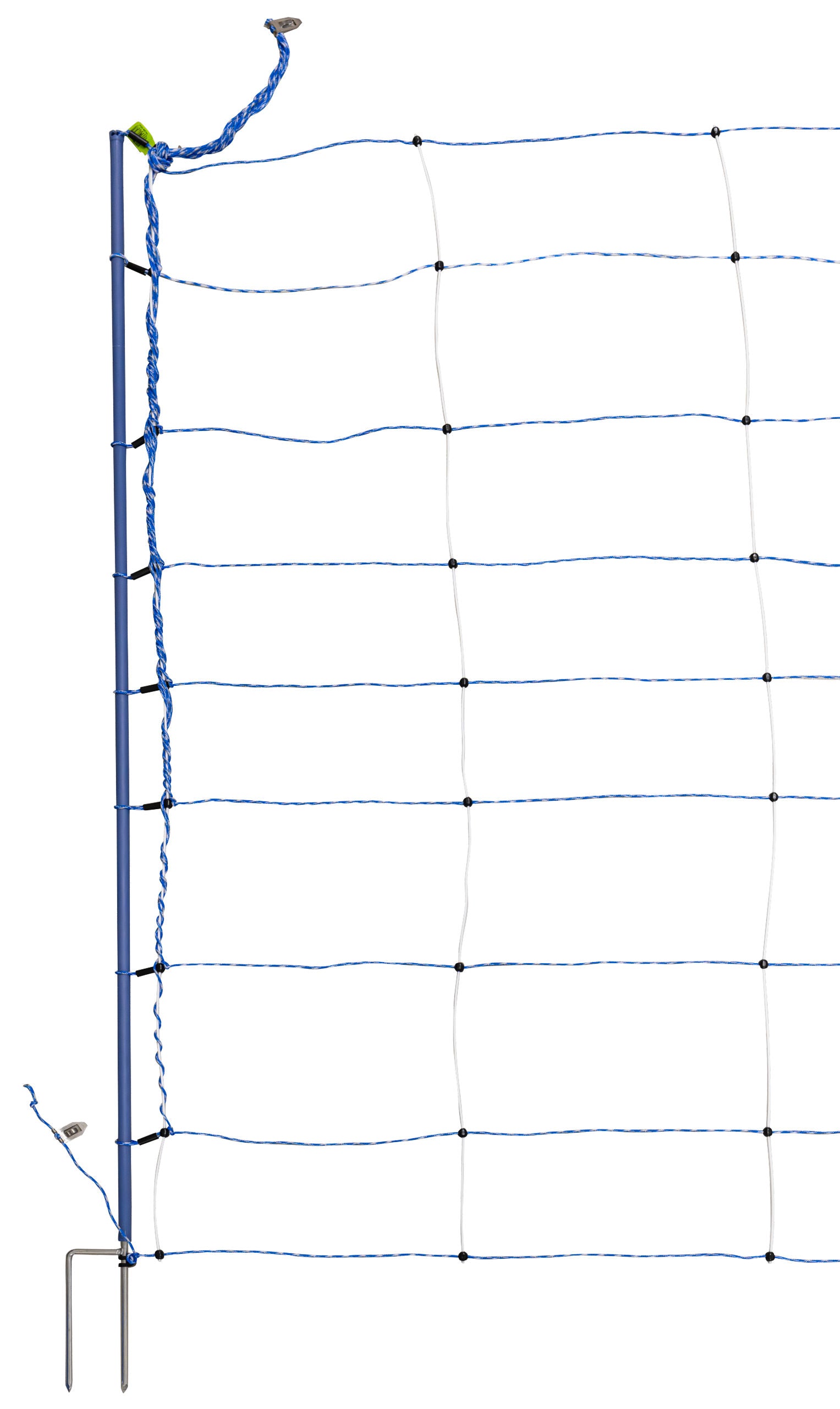TitanNet Premium, plet., 50 m modra/bela, 122cm, dvojna kon.