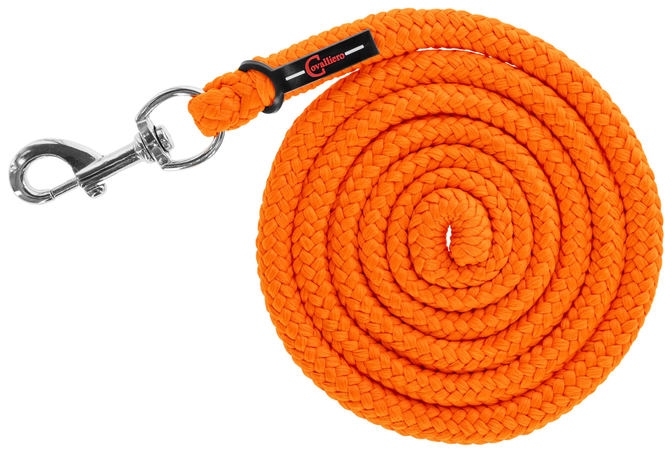 Vrv za vodenje Hippo orange karabiner