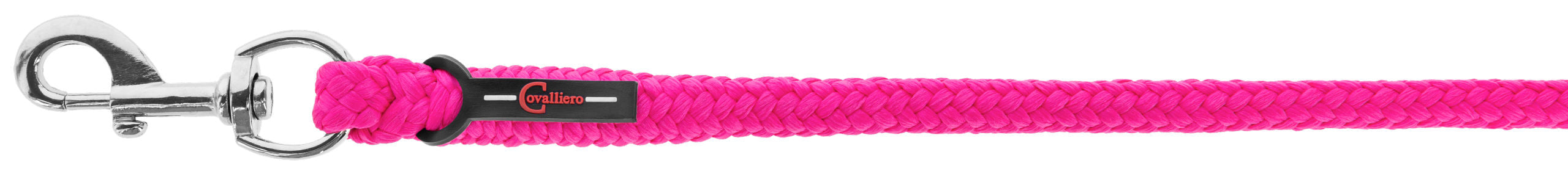 Vrv za vodenje Hippo pink karabiner