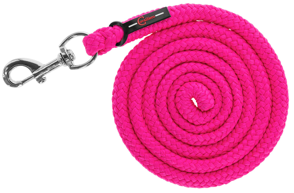 Vrv za vodenje Hippo pink karabiner