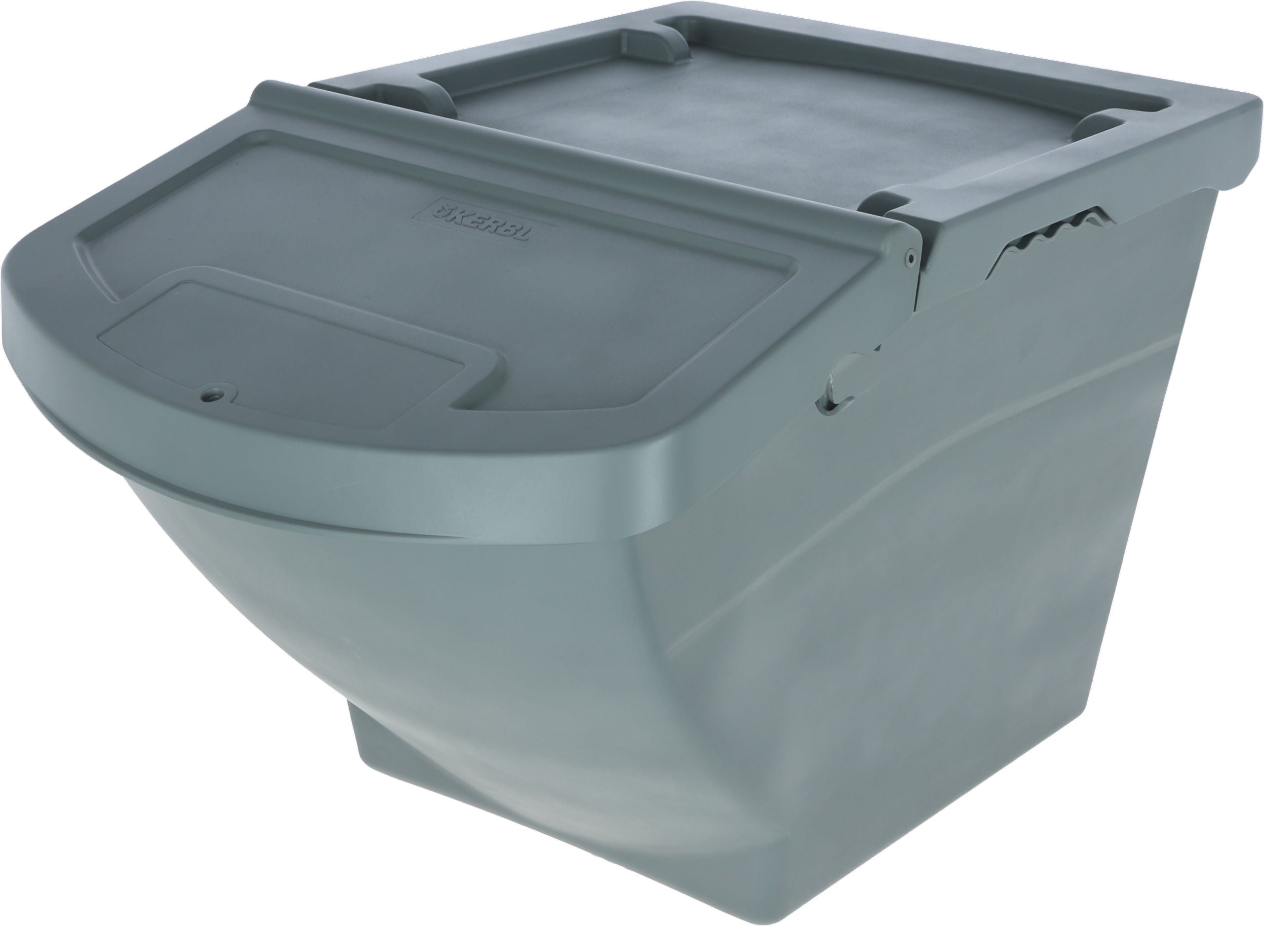 Futterbox stapelbar, mit Deckel 40 Liter