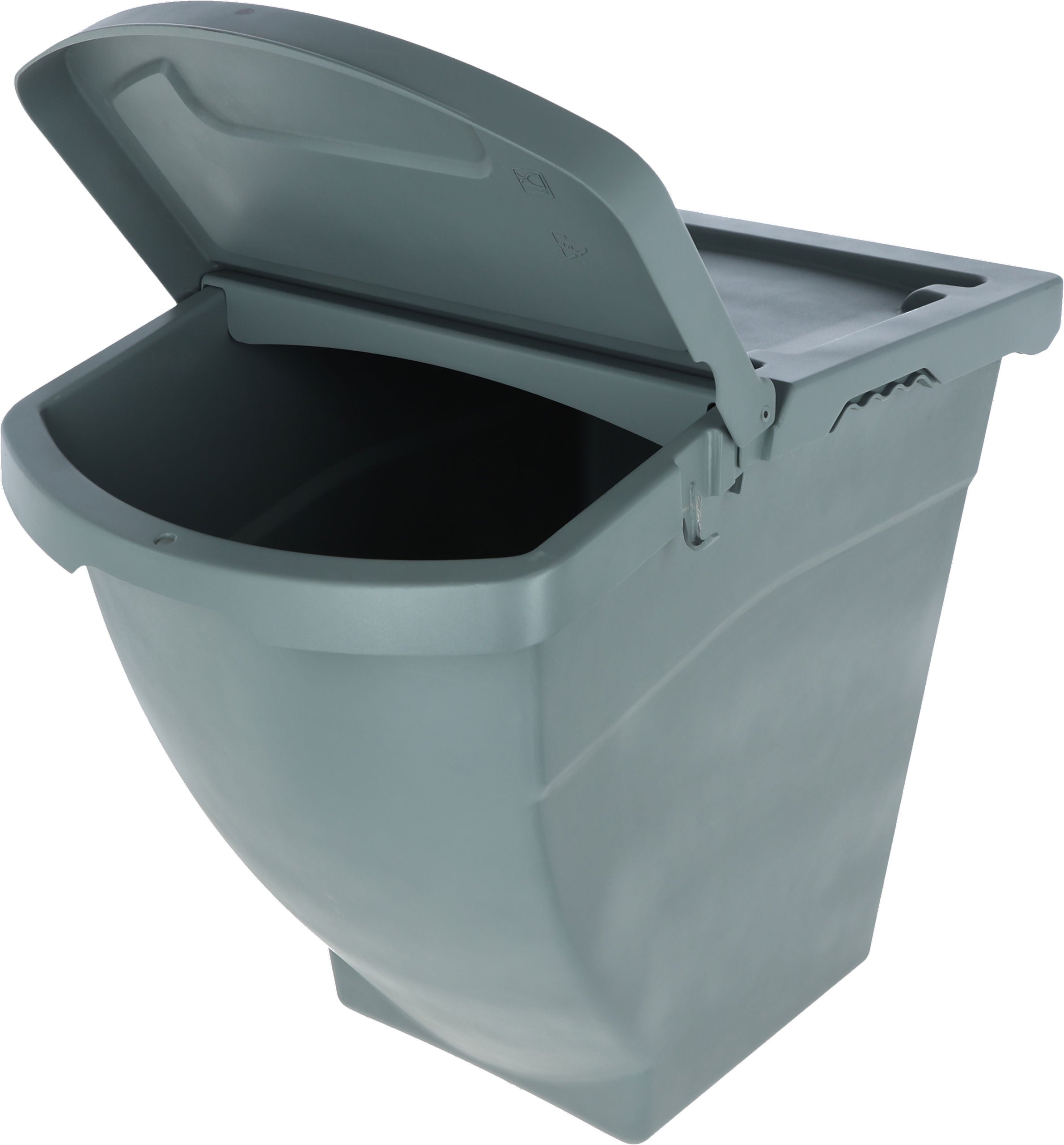 Futterbox stapelbar, mit Deckel 60 Liter