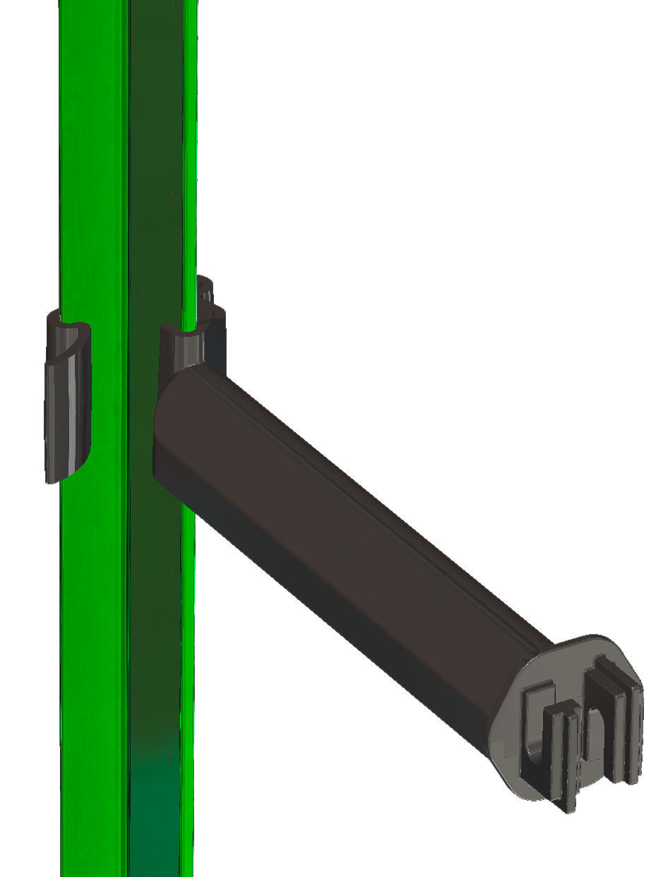 T-Post distančni izolator, hrbtne strani, 15 cm